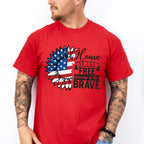 Home of the Brave , 4th of July Theme T-shirt, Hoodie, Sweatshirt