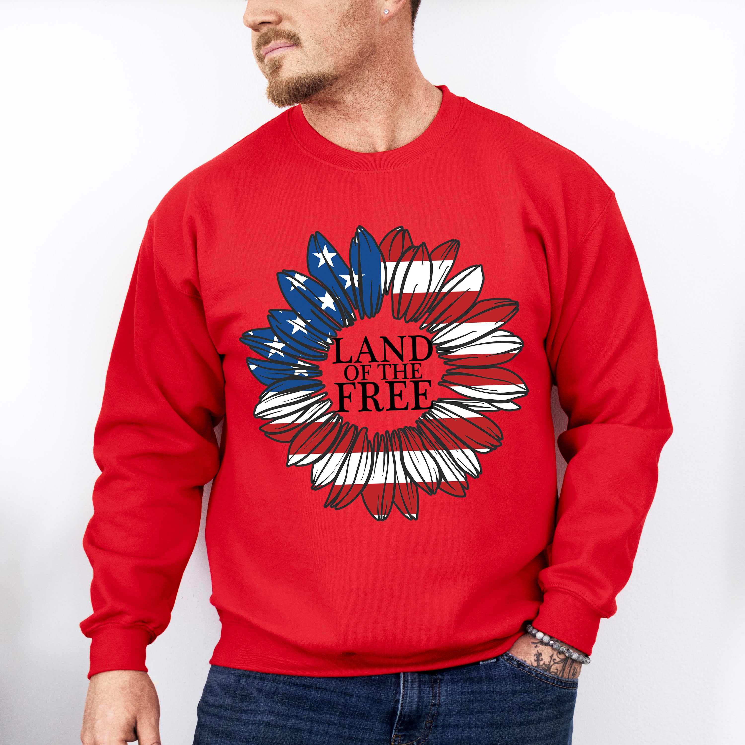Land Of The Brave , 4th of July Theme T-shirt, Hoodie, Sweatshirt