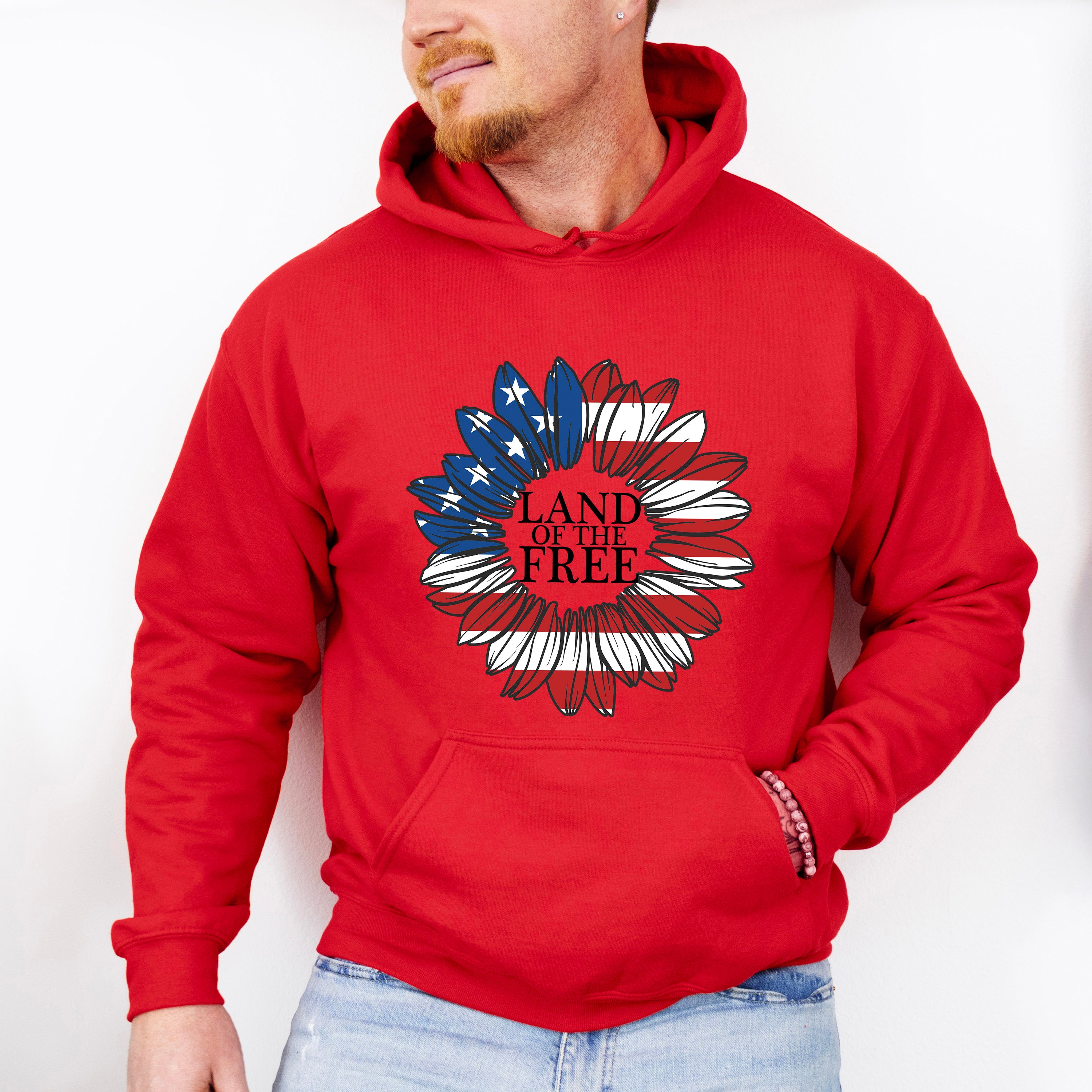 Land Of The Brave , 4th of July Theme T-shirt, Hoodie, Sweatshirt