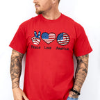 Peace, Love, USA , 4th of July Theme T-shirt, Hoodie, Sweatshirt