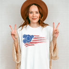 Sunflower America Flag , 4th of July Theme T-shirt, Hoodie, Sweatshirt