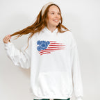 Sunflower America Flag , 4th of July Theme T-shirt, Hoodie, Sweatshirt