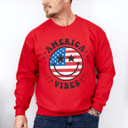America Vibes , 4th of July Theme T-shirt, Hoodie, Sweatshirt