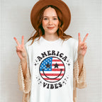 America Vibes , 4th of July Theme T-shirt, Hoodie, Sweatshirt