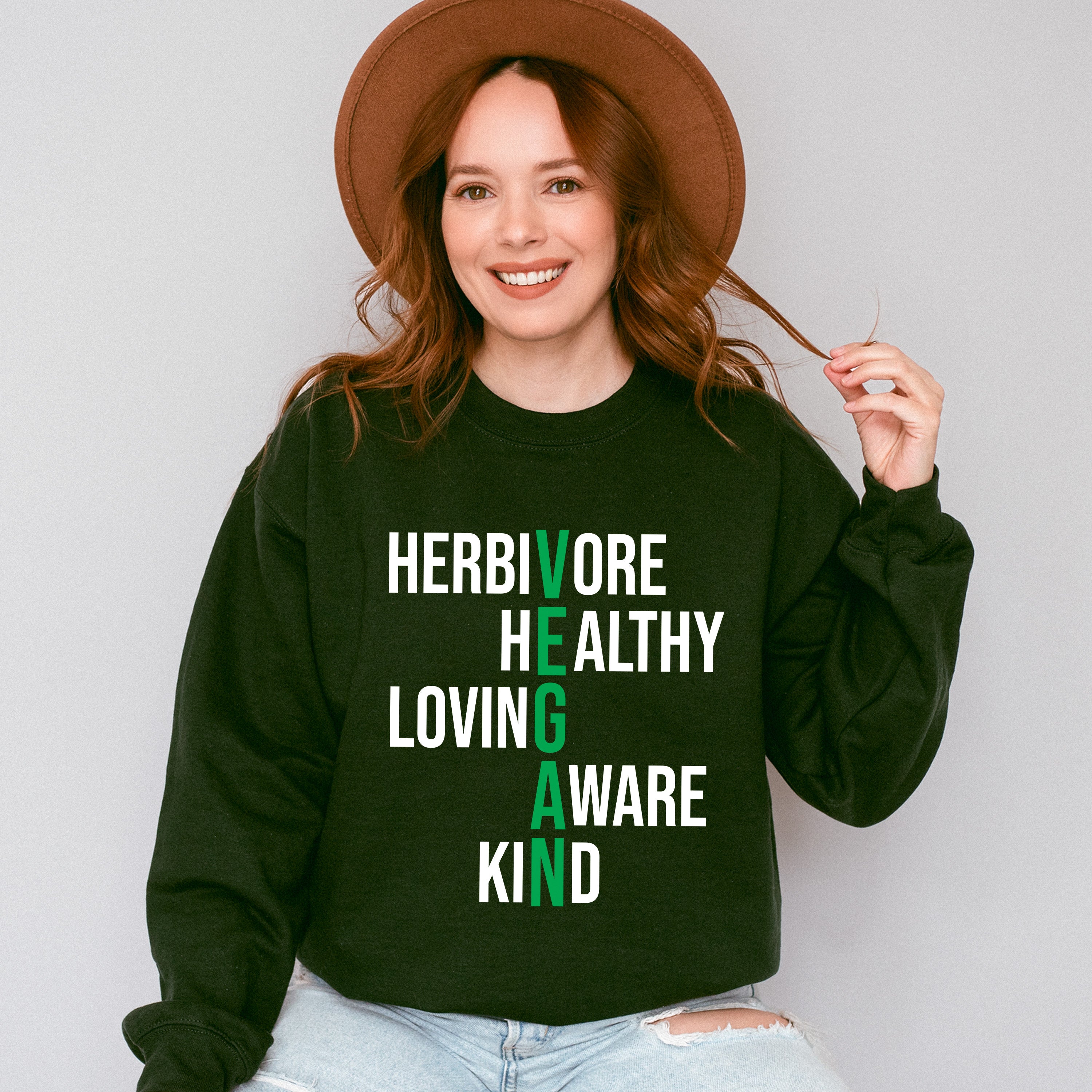 Herbivore Healthy Aware Kind Loving Vegan Theme T-shirt, Hoodie, Sweatshirt