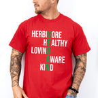 Herbivore Healthy Aware Kind Loving Vegan Theme T-shirt, Hoodie, Sweatshirt