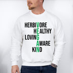 Herbivore Healthy Aware Kind Loving Vegan Theme T-shirt, Hoodie, Sweatshirt