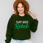 Plant Based Rebel Vegan Theme T-shirt, Hoodie, Sweatshirt