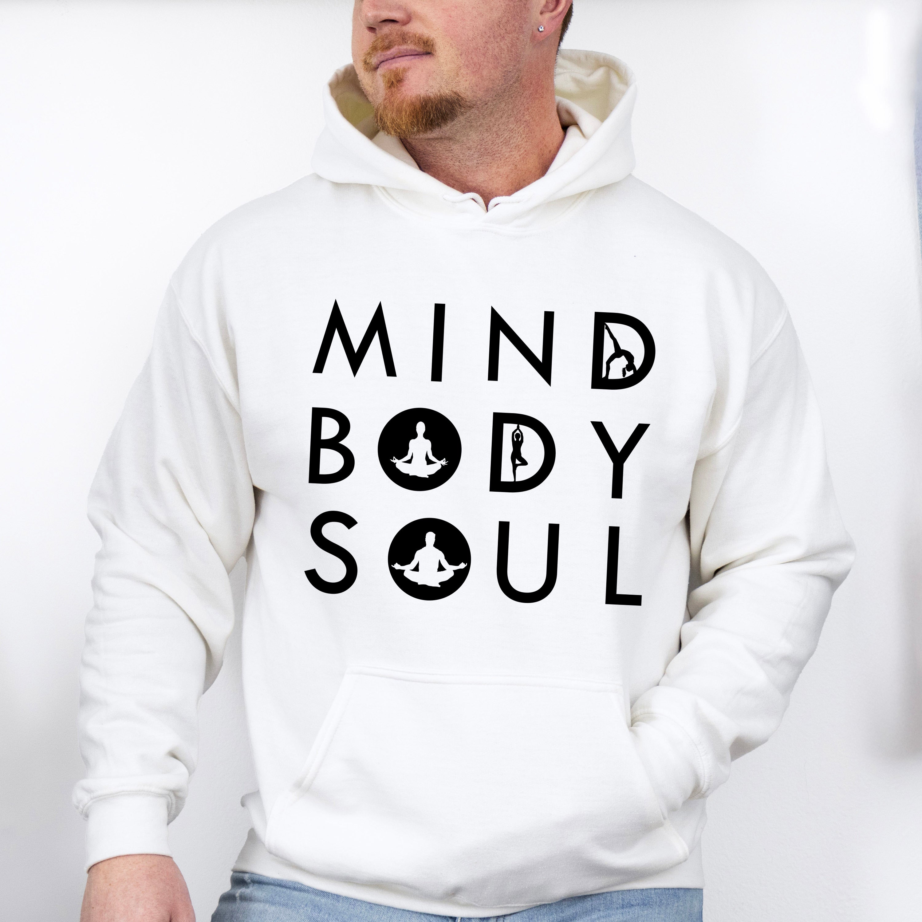 Mind Body Soul, Yoga Theme T-shirt, Hoodie, Sweatshirt