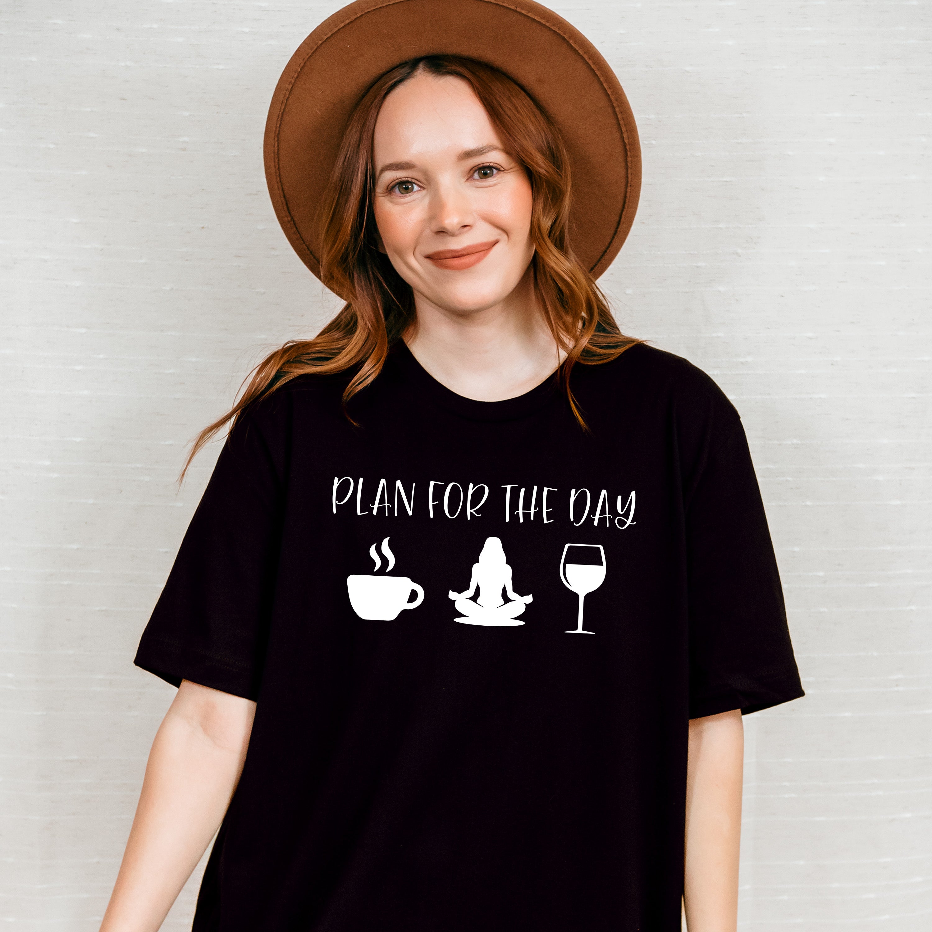 Plan For The Day, Yoga Theme T-shirt, Hoodie, Sweatshirt
