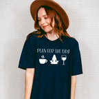 Plan For The Day, Yoga Theme T-shirt, Hoodie, Sweatshirt