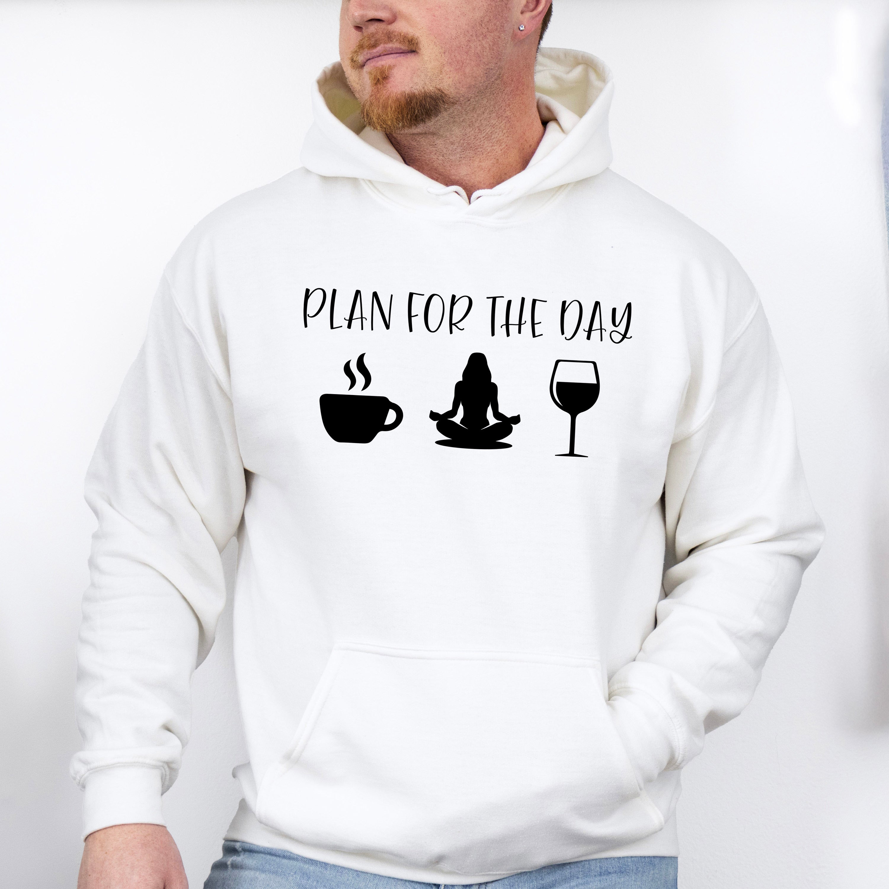 Plan For The Day, Yoga Theme T-shirt, Hoodie, Sweatshirt