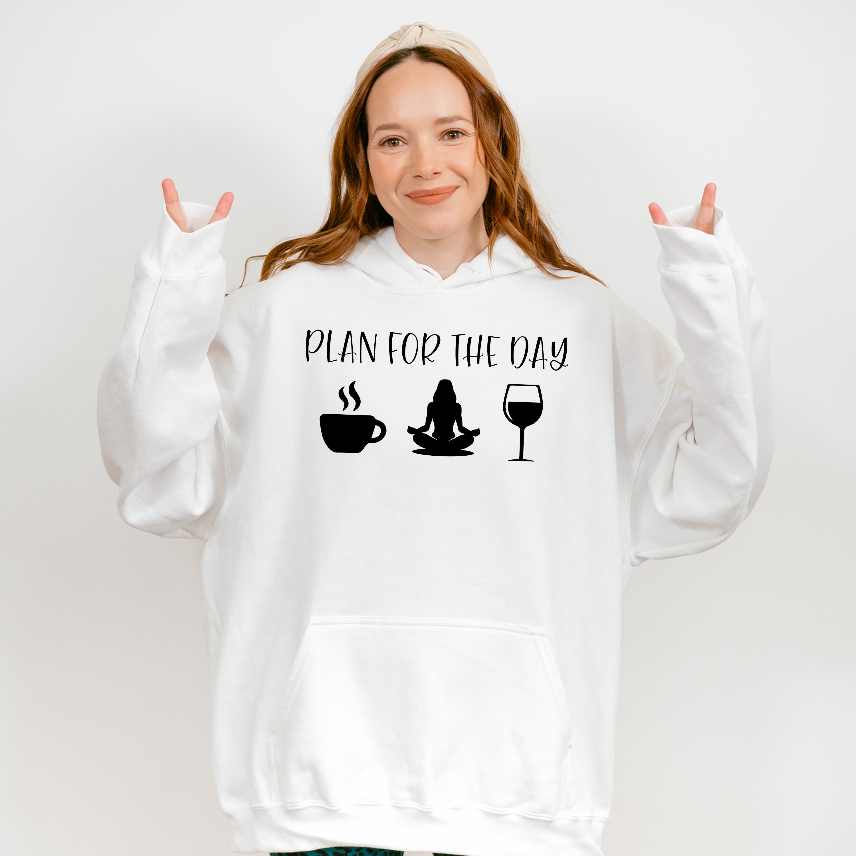 Plan For The Day, Yoga Theme T-shirt, Hoodie, Sweatshirt