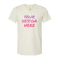 Custom Unisex Adult V-Neck T-Shirt Bella Canvas