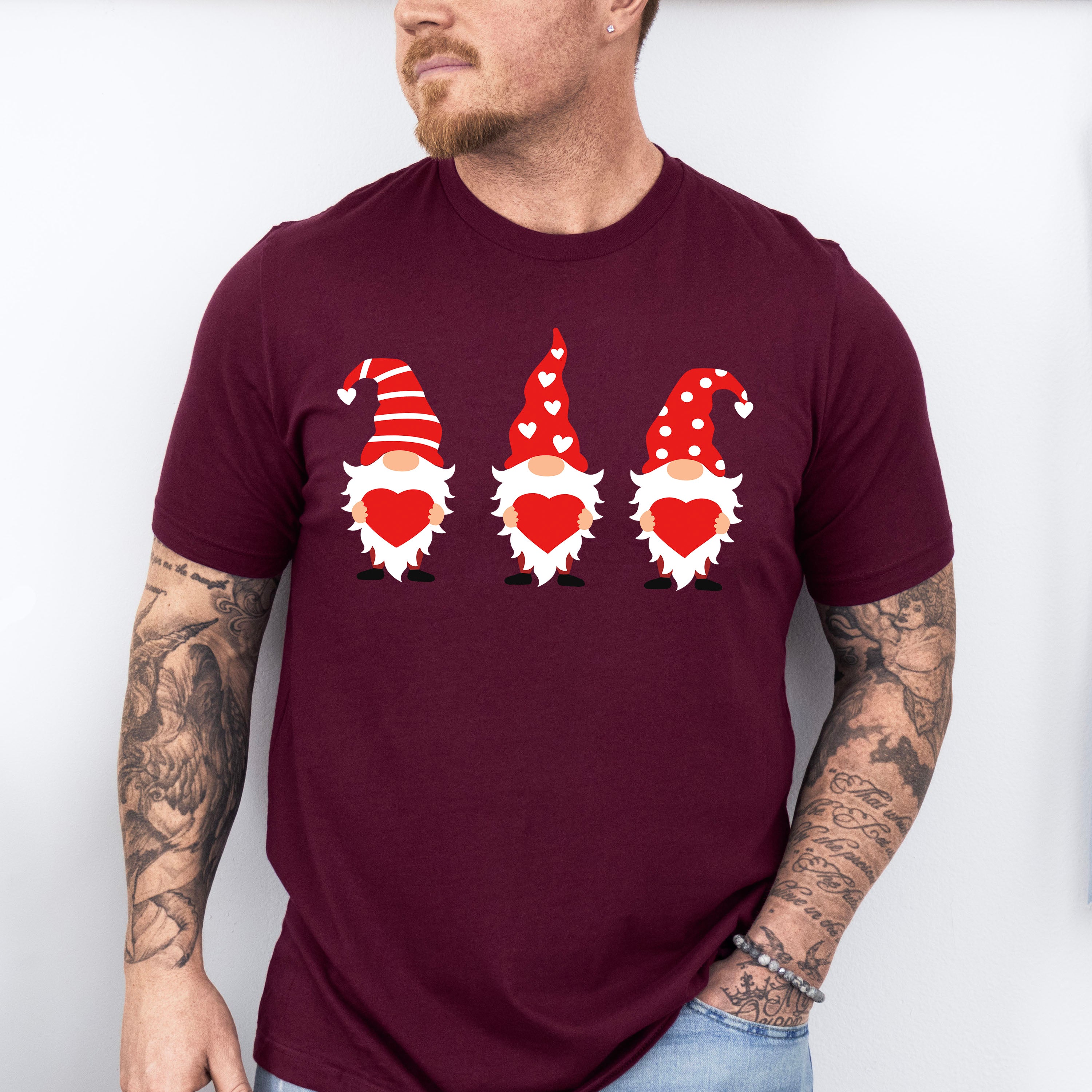 Gnomes Valentines Theme T-shirt, Hoodie, Sweatshirt