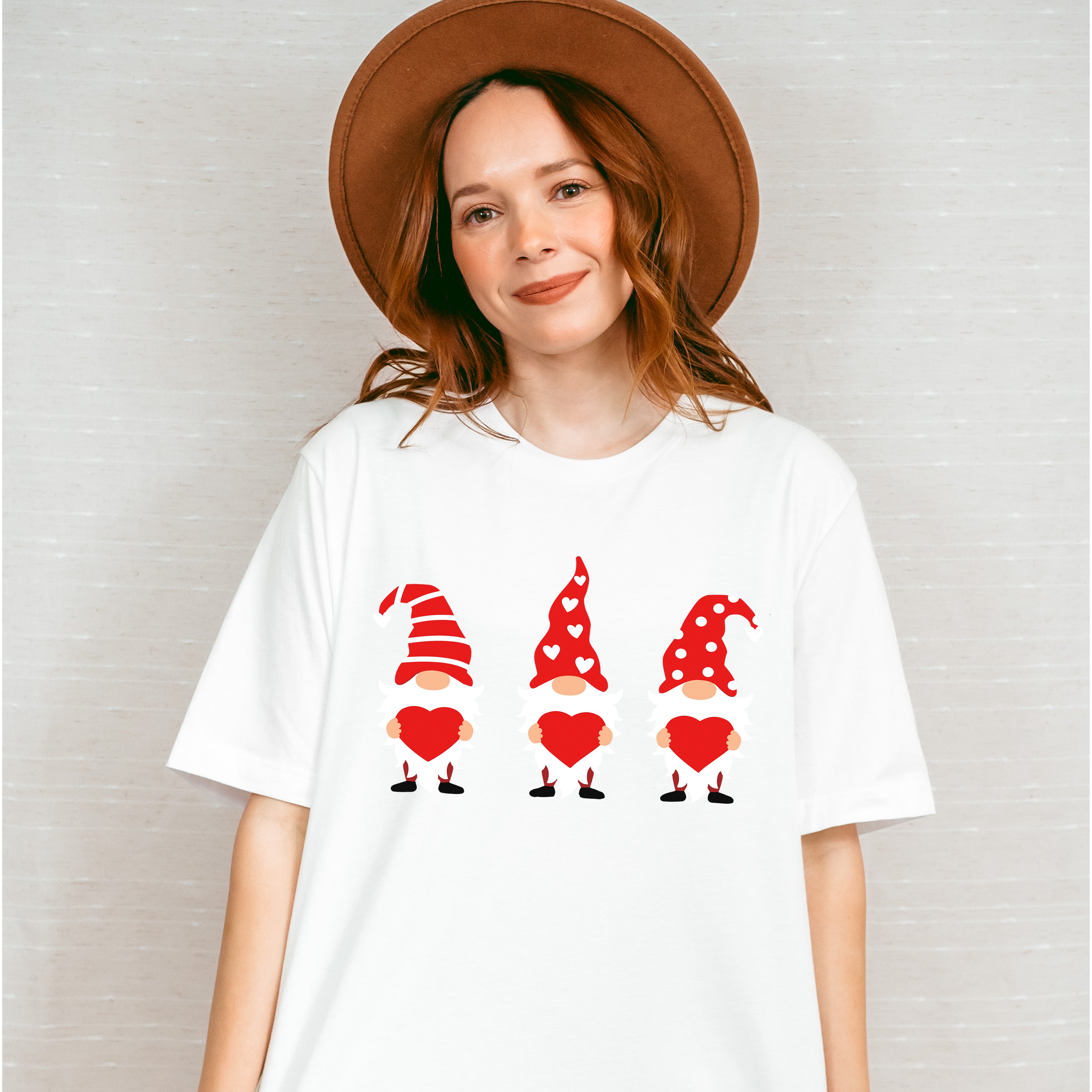 Gnomes Valentines Theme T-shirt, Hoodie, Sweatshirt