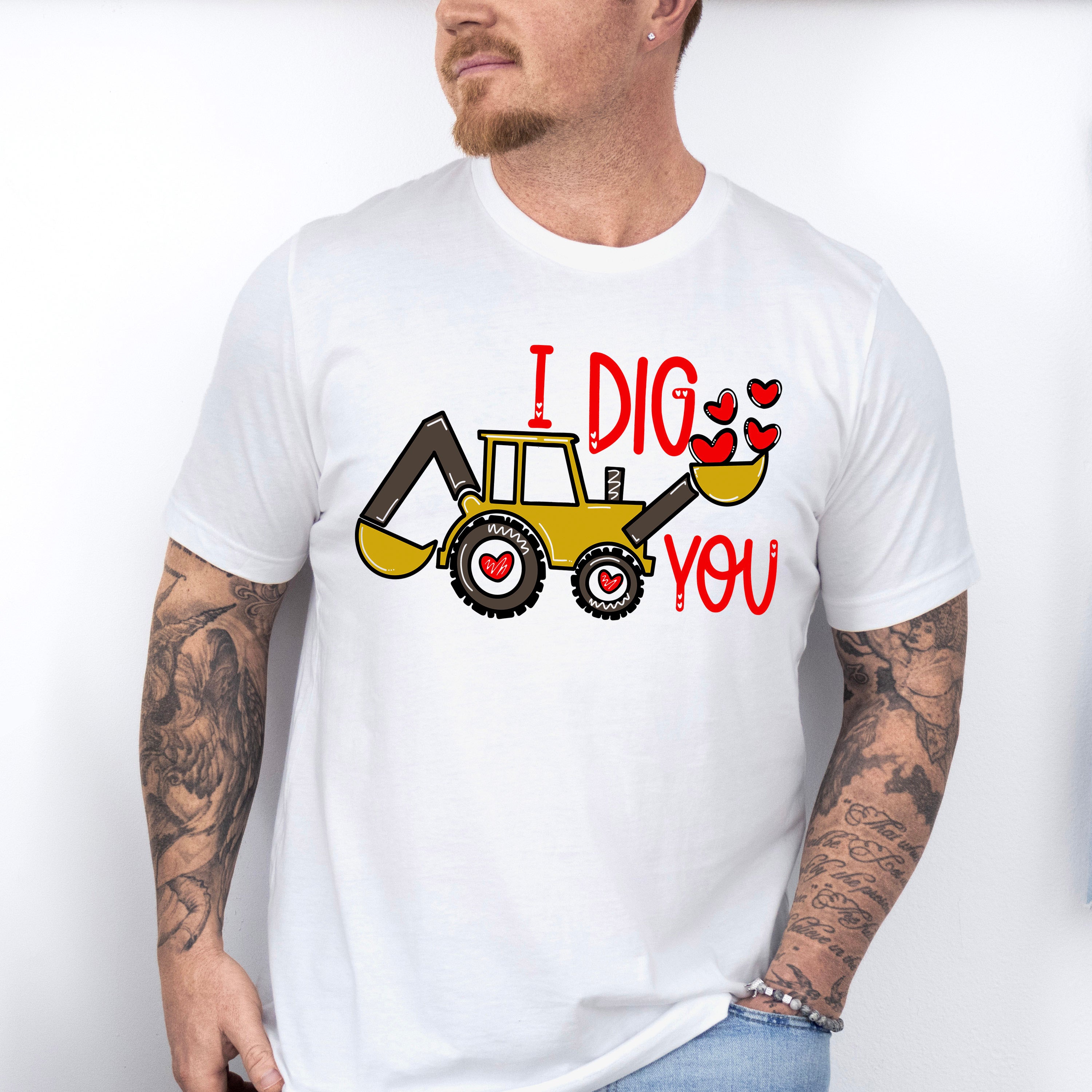 I Dig You Valentines Theme T-shirt, Hoodie, Sweatshirt