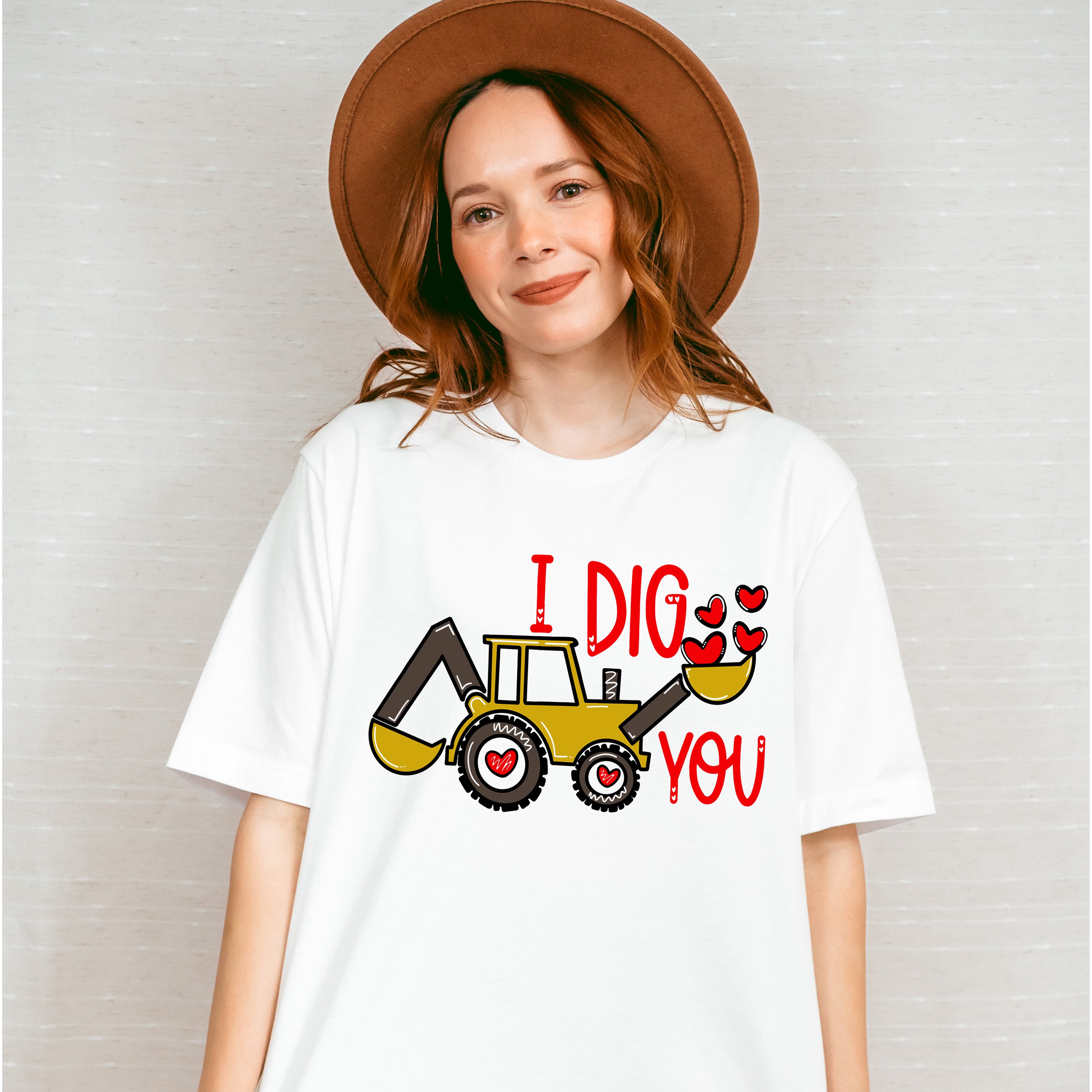 I Dig You Valentines Theme T-shirt, Hoodie, Sweatshirt