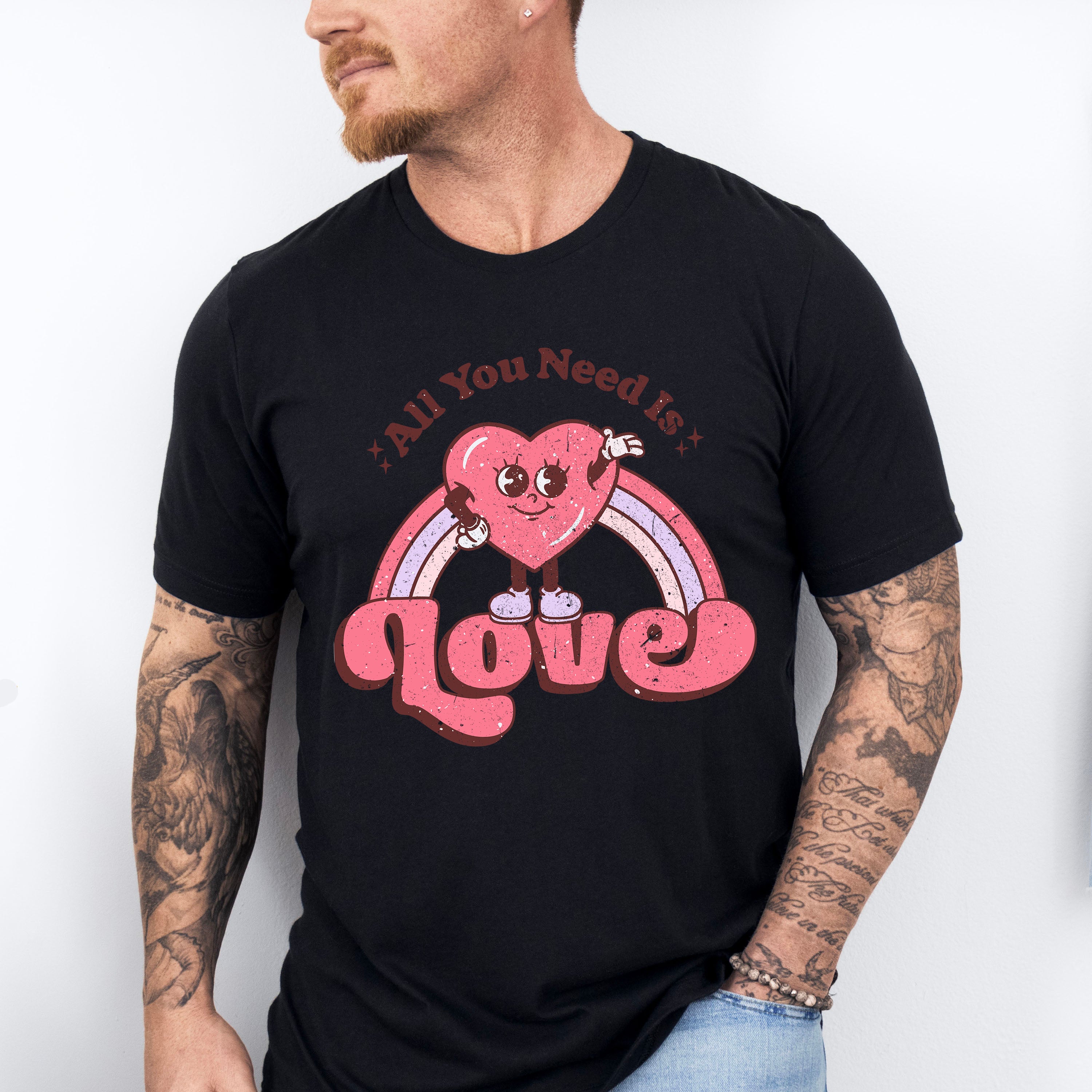 All You Need Is Love Valentines Theme T-shirt, Hoodie, Sweatshirt