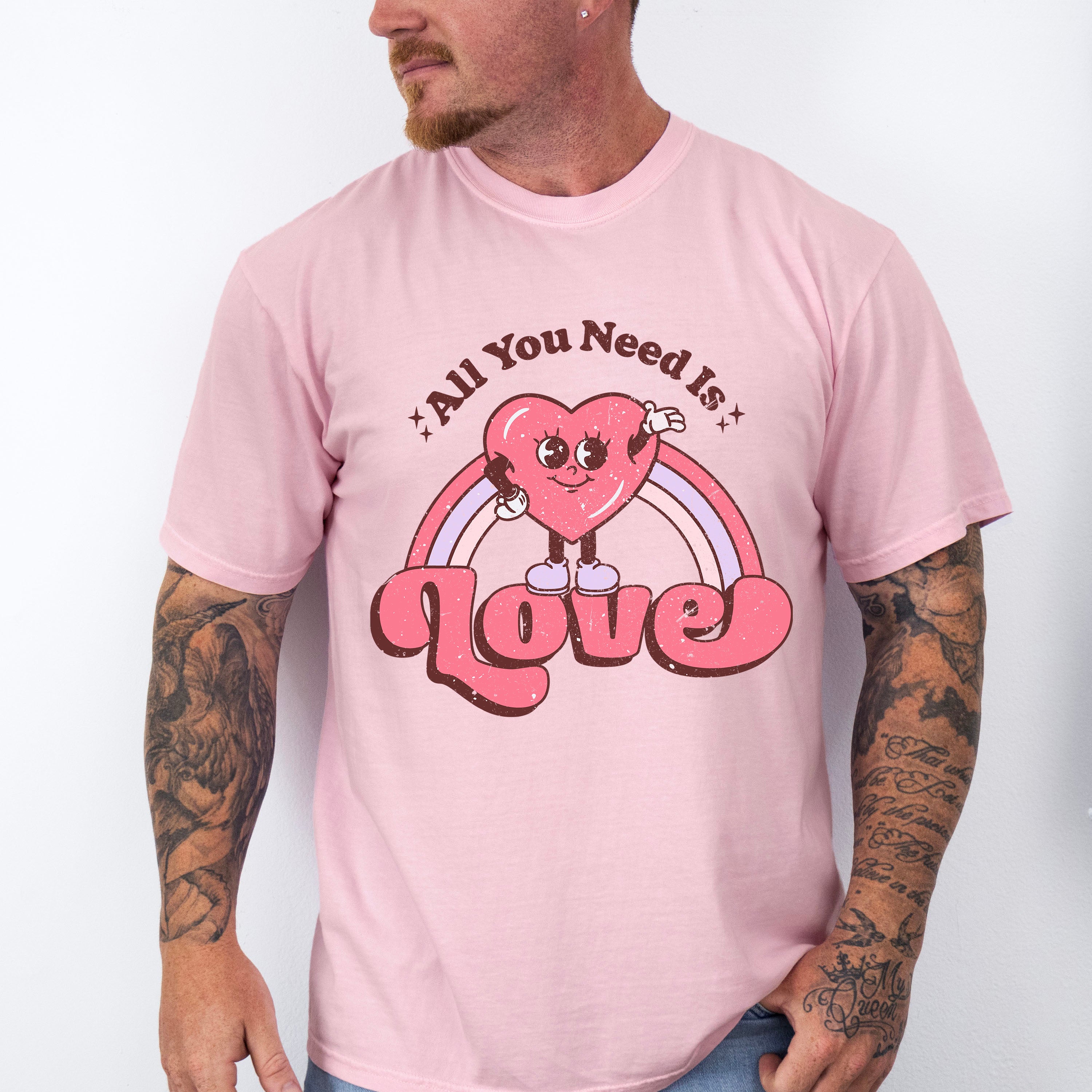 All You Need Is Love Valentines Theme T-shirt, Hoodie, Sweatshirt