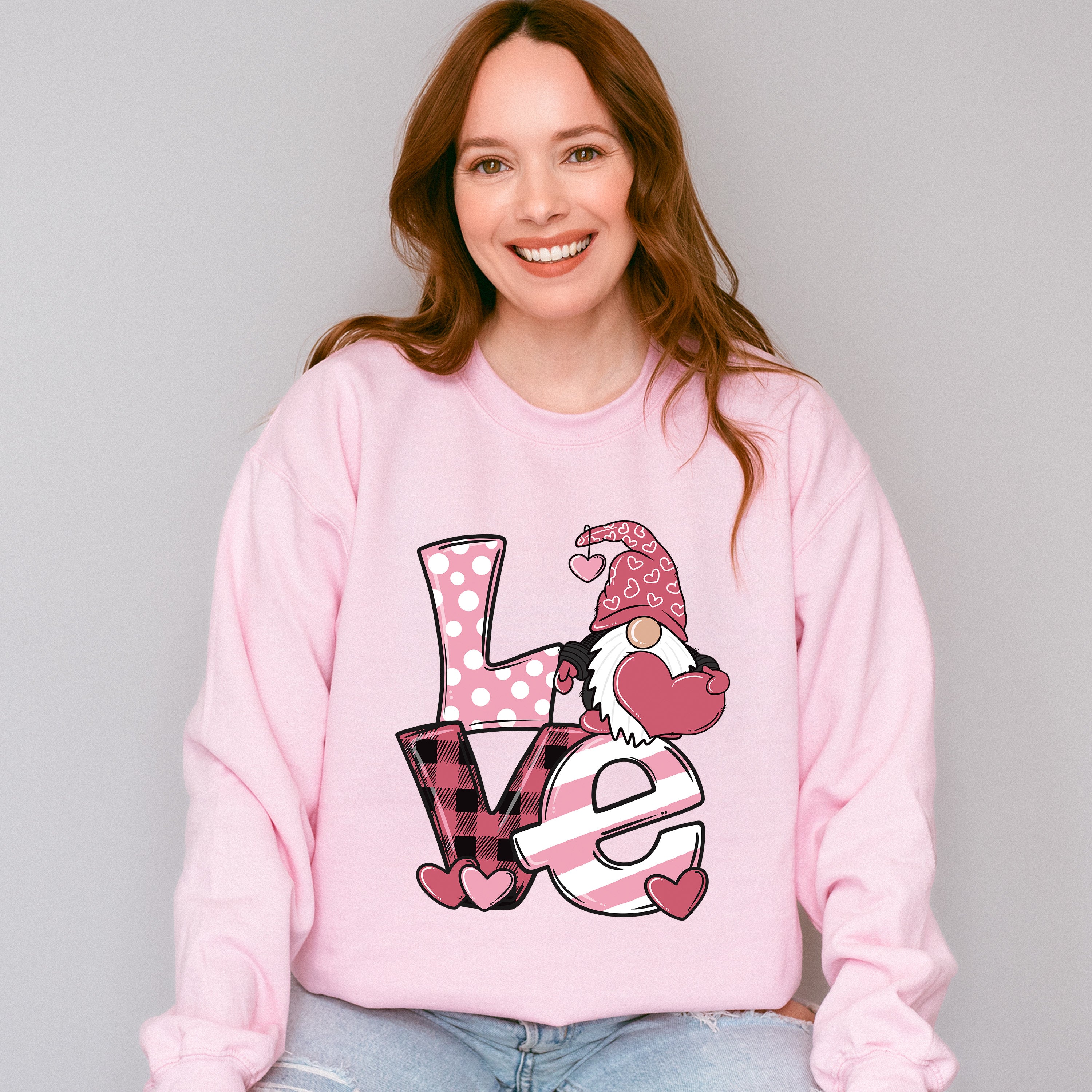 Love Gnome Valentines Theme T-shirt, Hoodie, Sweatshirt
