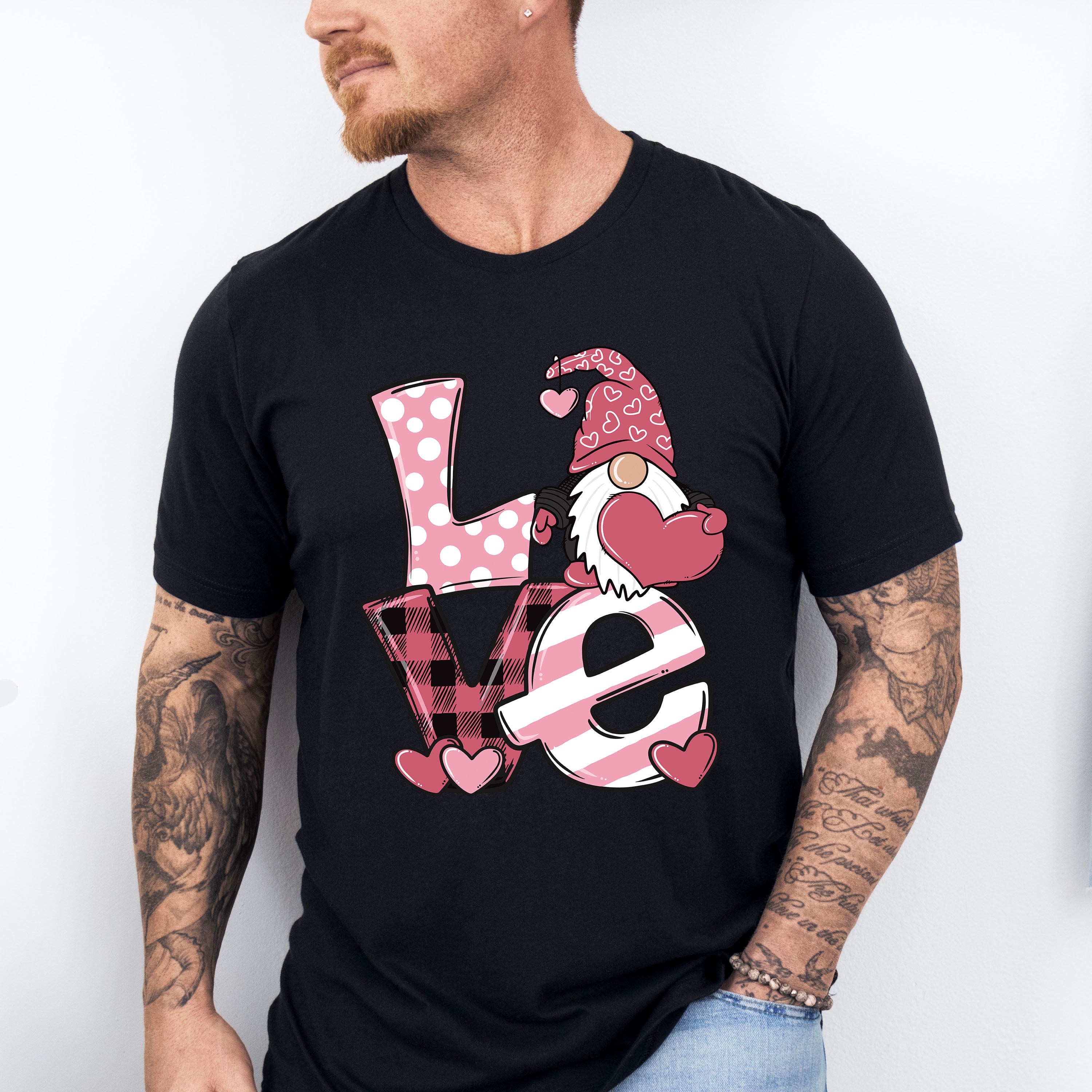 Love Gnome Valentines Theme T-shirt, Hoodie, Sweatshirt