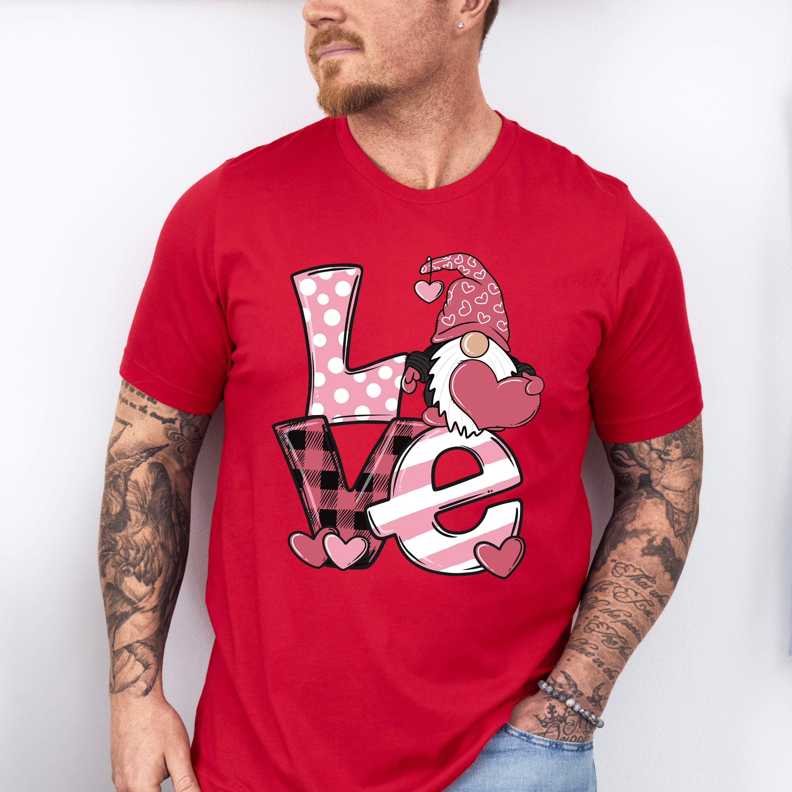 Love Gnome Valentines Theme T-shirt, Hoodie, Sweatshirt