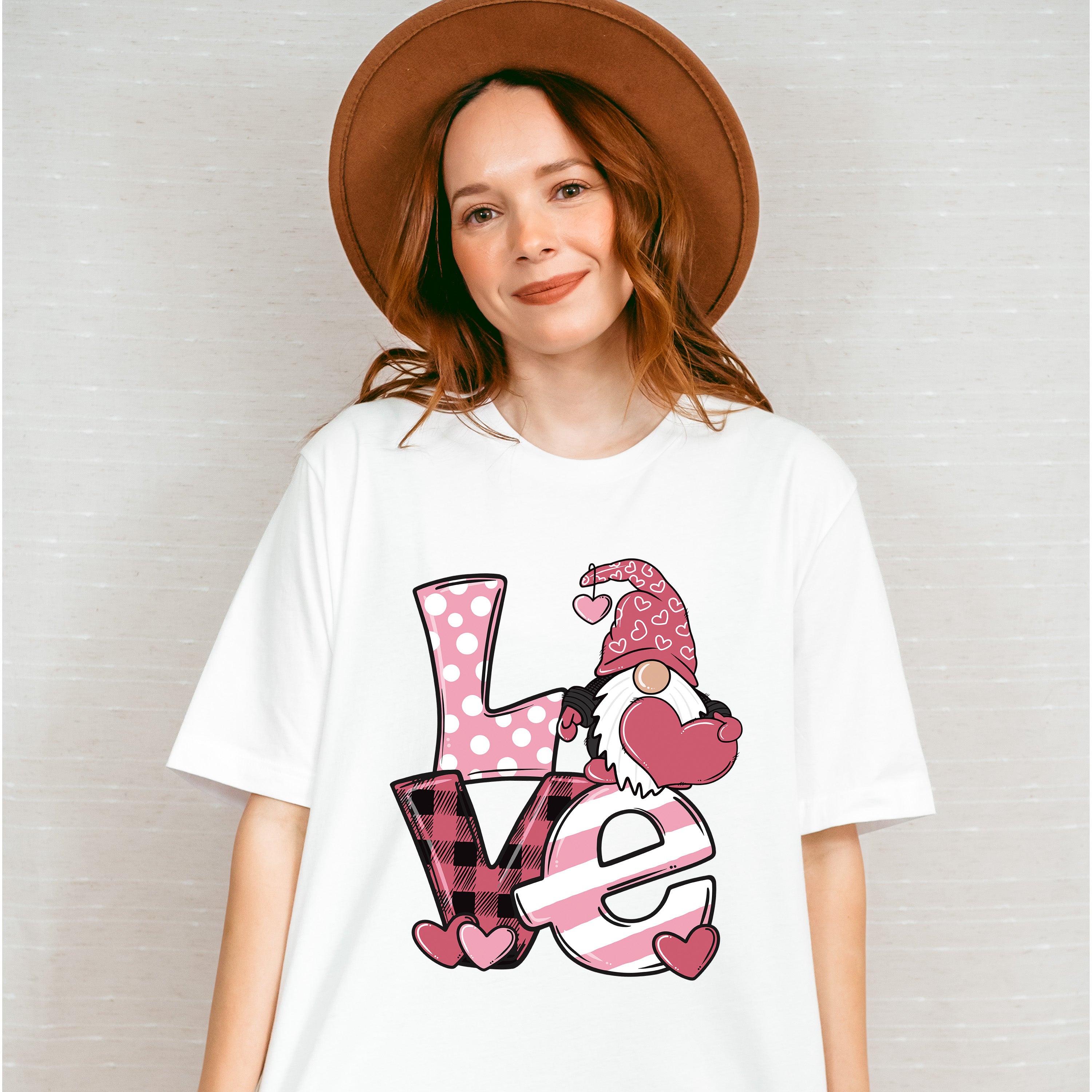 Love Gnome Valentines Theme T-shirt, Hoodie, Sweatshirt