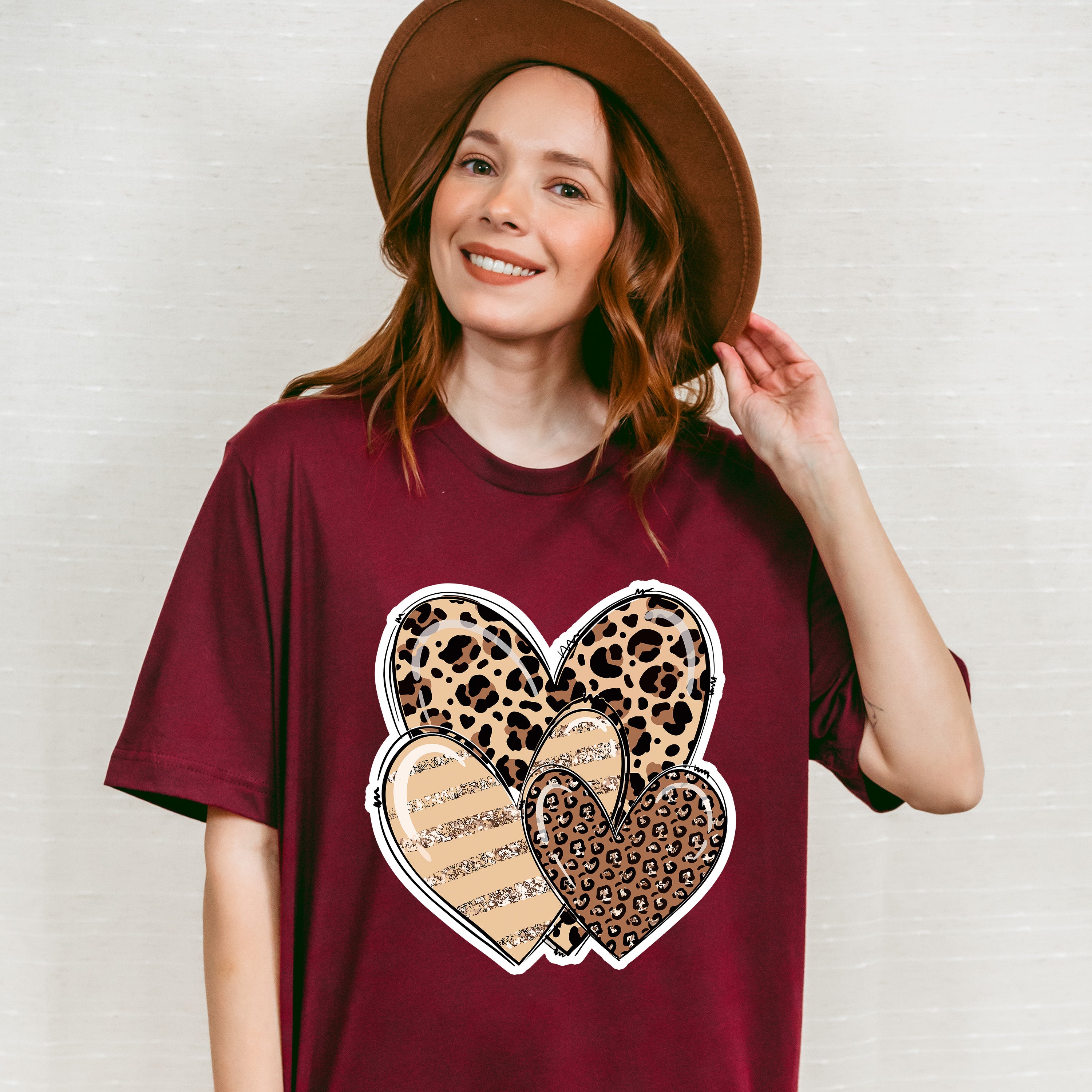 3 Hearts Valentines Theme T-shirt, Hoodie, Sweatshirt