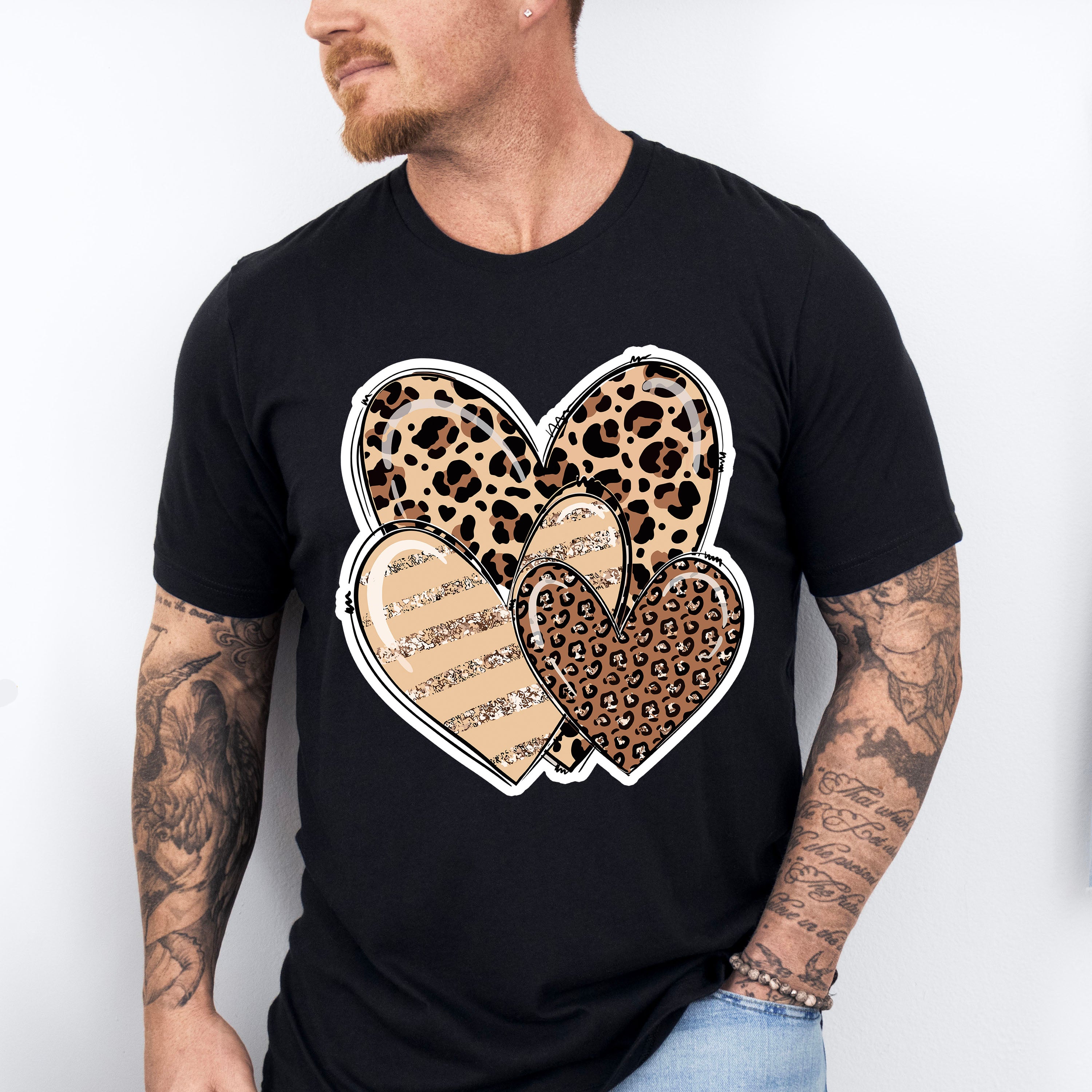 3 Hearts Valentines Theme T-shirt, Hoodie, Sweatshirt