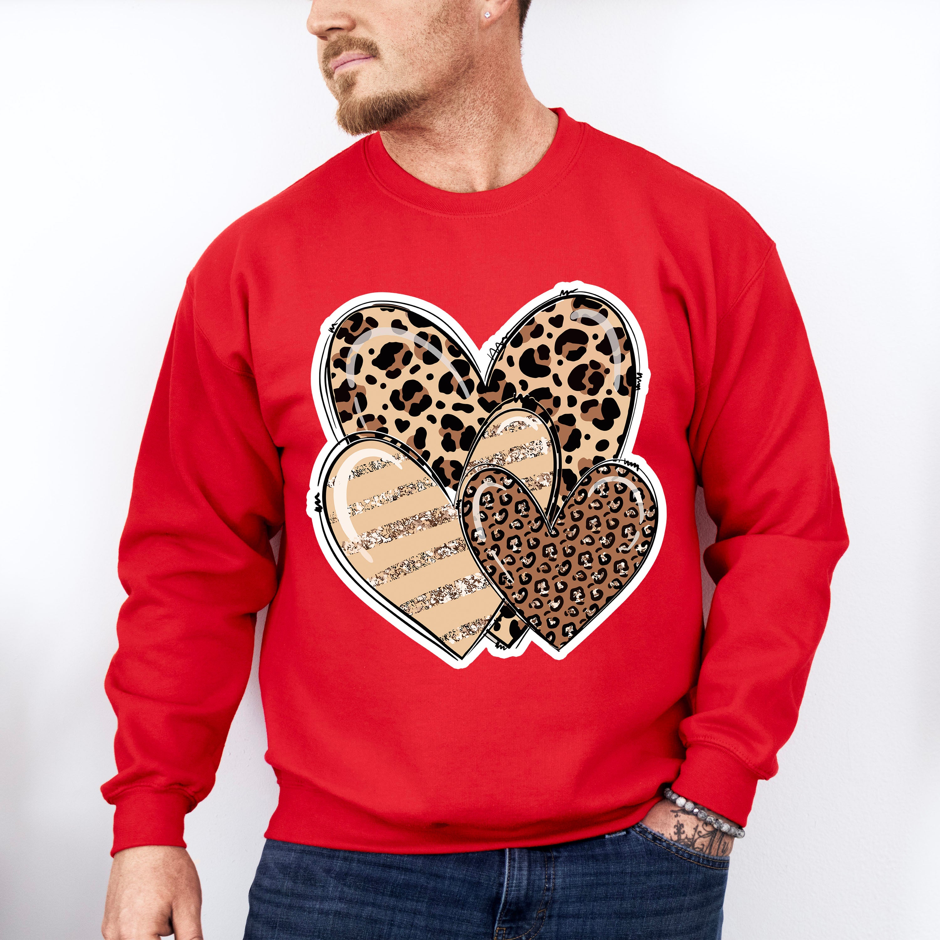 3 Hearts Valentines Theme T-shirt, Hoodie, Sweatshirt