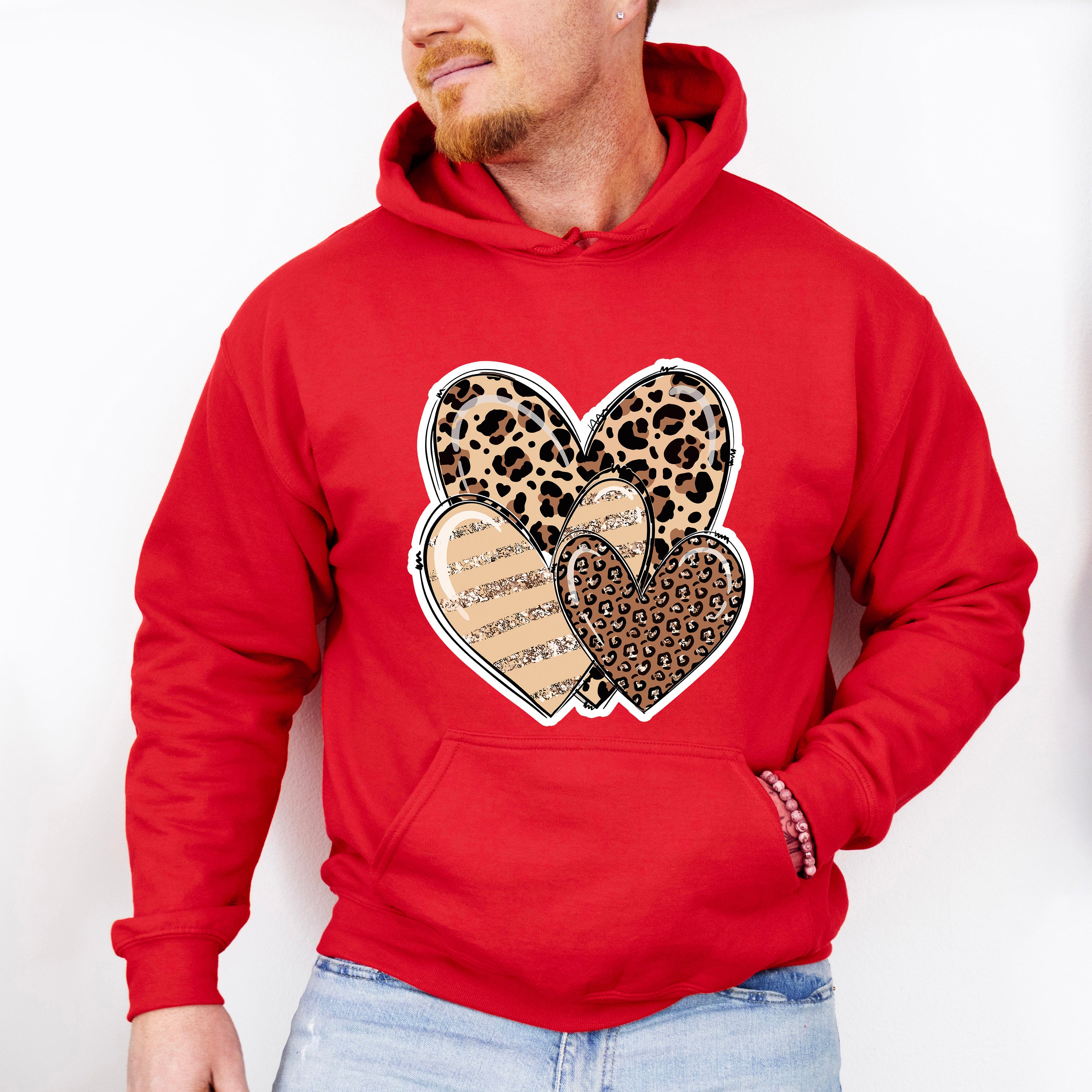 3 Hearts Valentines Theme T-shirt, Hoodie, Sweatshirt