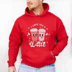 I Love You a Latte Valentines Theme T-shirt, Hoodie, Sweatshirt