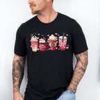 Coffee Valentines Theme T-shirt, Hoodie, Sweatshirt