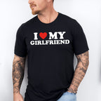 I Heart My Girlfriend Valentines Theme T-shirt, Hoodie, Sweatshirt