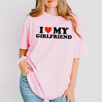 I Heart My Girlfriend Valentines Theme T-shirt, Hoodie, Sweatshirt