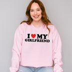 I Heart My Girlfriend Valentines Theme T-shirt, Hoodie, Sweatshirt