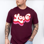 Love Cool Font Valentines Theme T-shirt, Hoodie, Sweatshirt