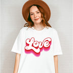 Love Cool Font Valentines Theme T-shirt, Hoodie, Sweatshirt