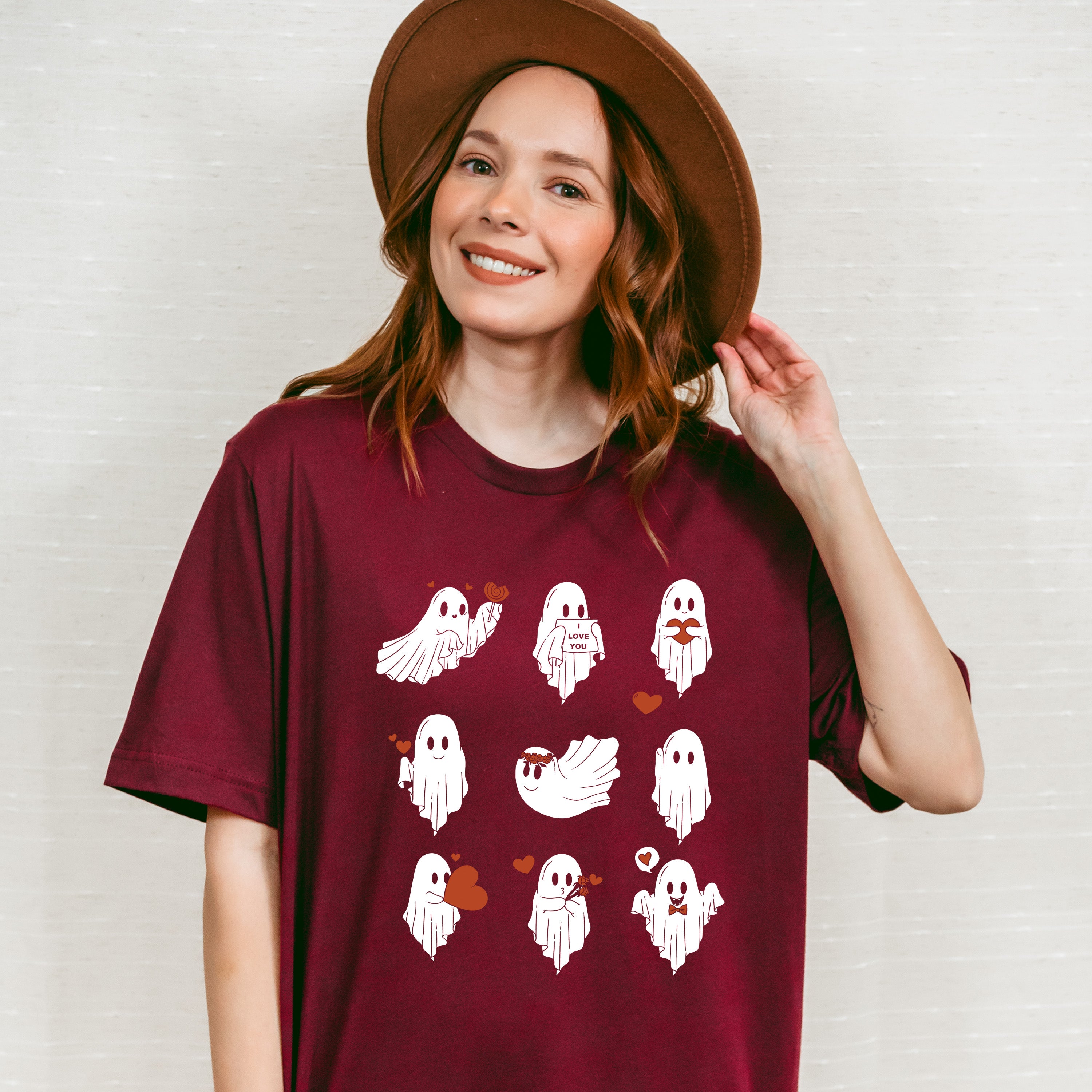 Ghosts Valentines Theme T-shirt, Hoodie, Sweatshirt