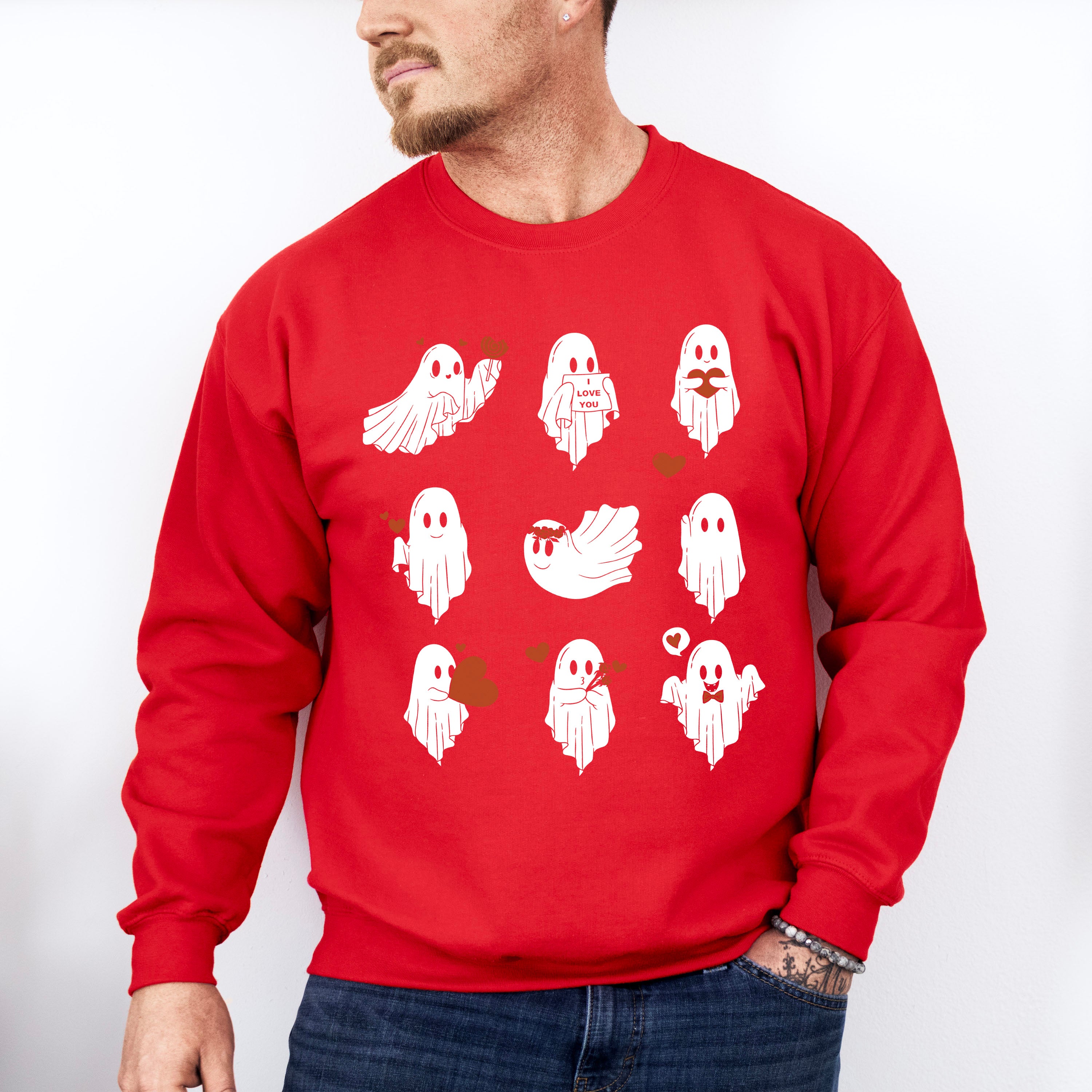Ghosts Valentines Theme T-shirt, Hoodie, Sweatshirt
