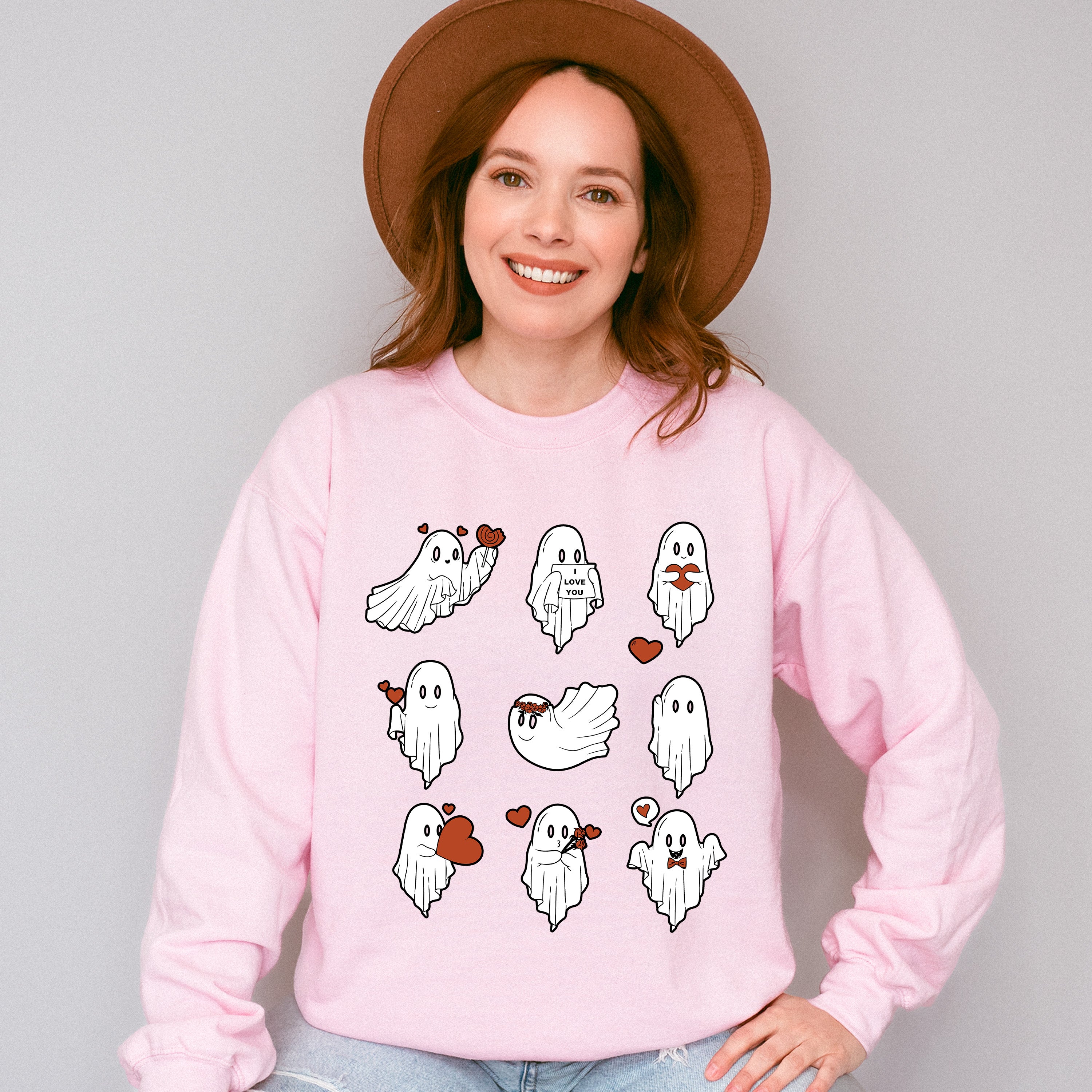 Ghosts Valentines Theme T-shirt, Hoodie, Sweatshirt