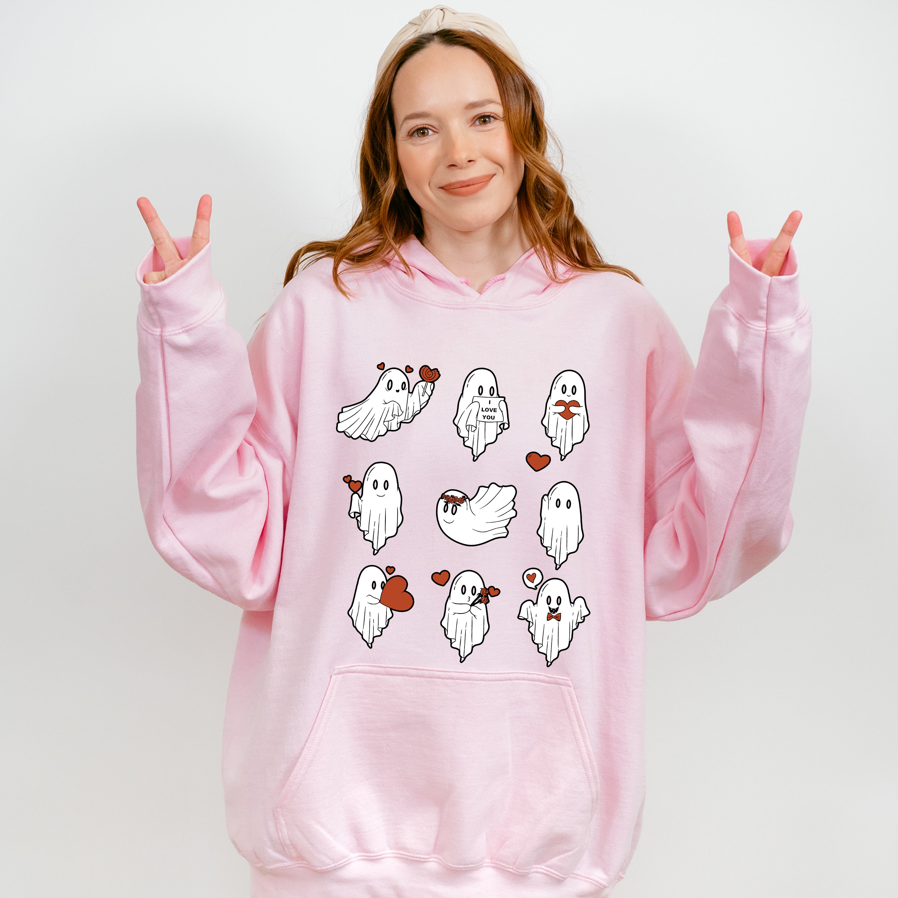 Ghosts Valentines Theme T-shirt, Hoodie, Sweatshirt