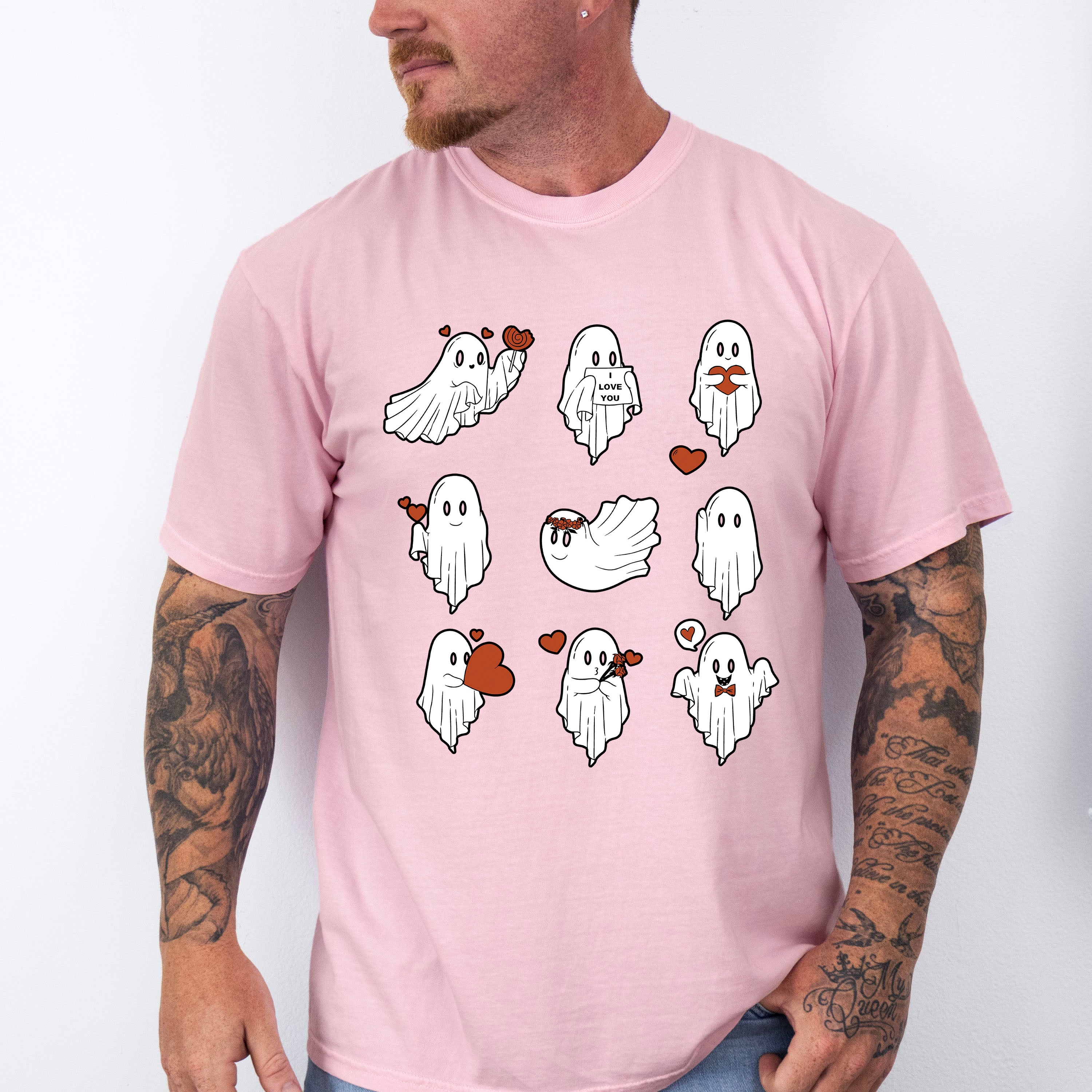 Ghosts Valentines Theme T-shirt, Hoodie, Sweatshirt