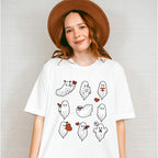 Ghosts Valentines Theme T-shirt, Hoodie, Sweatshirt