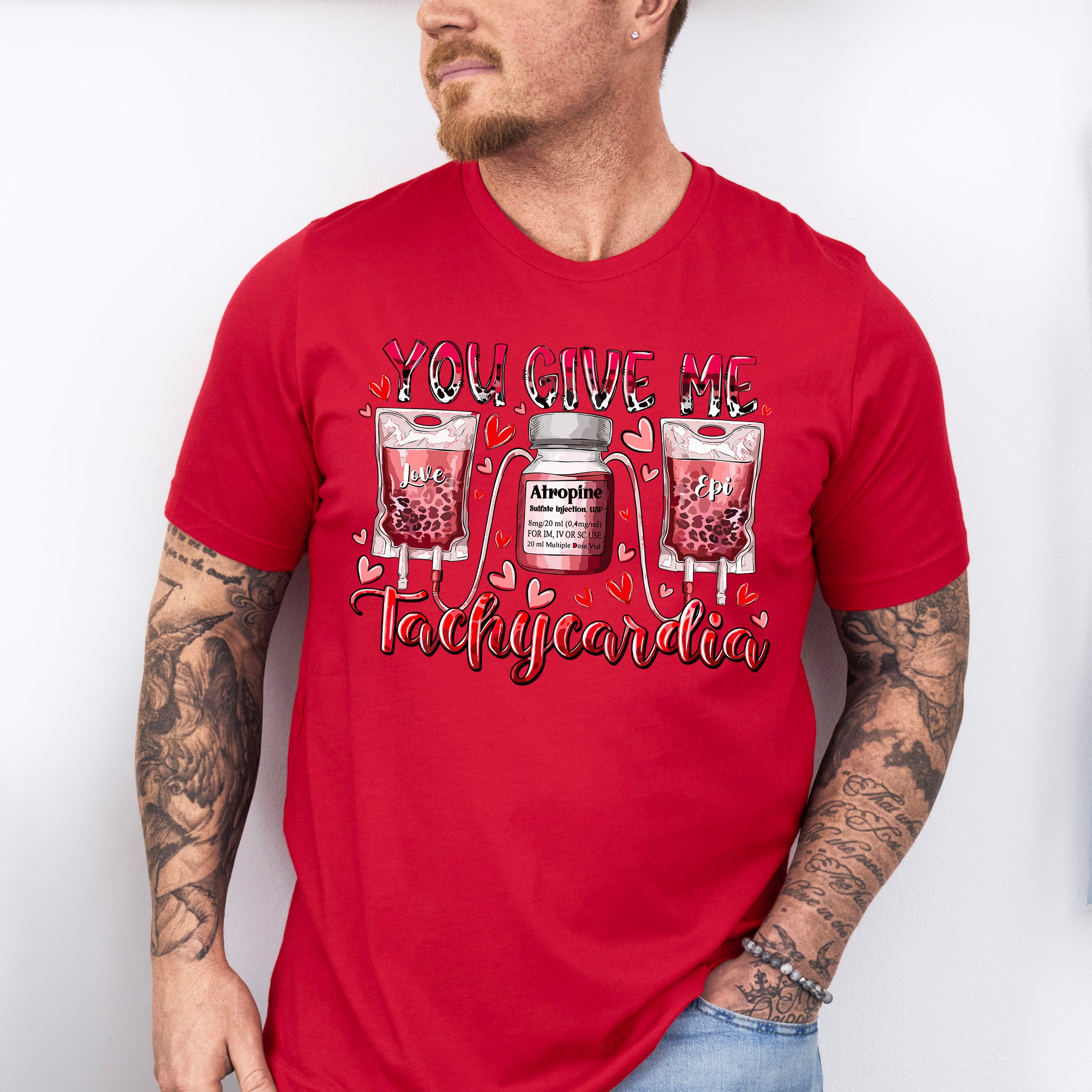Tachycardia Valentine Theme T-shirt, Hoodie, Sweatshirt