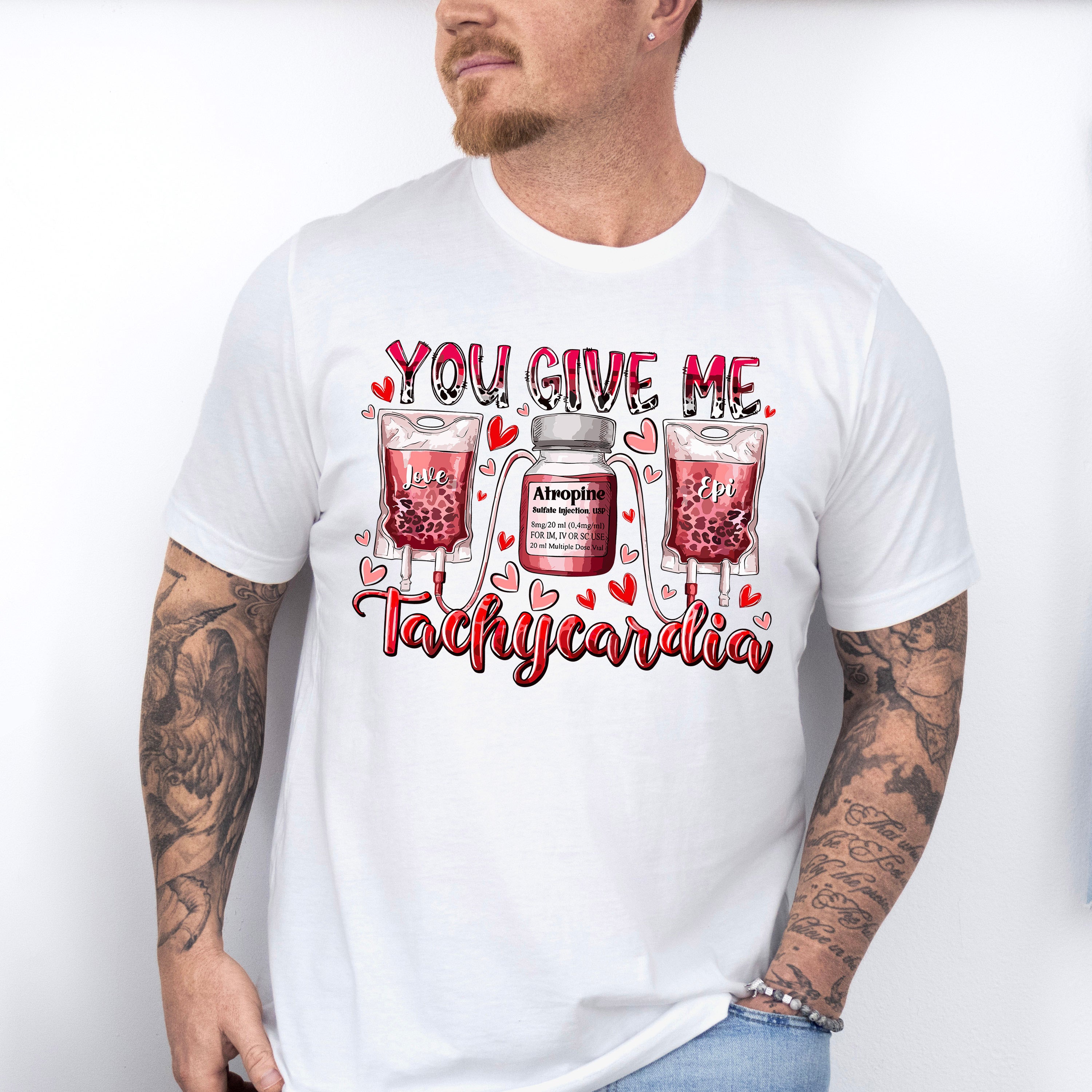 Tachycardia Valentine Theme T-shirt, Hoodie, Sweatshirt