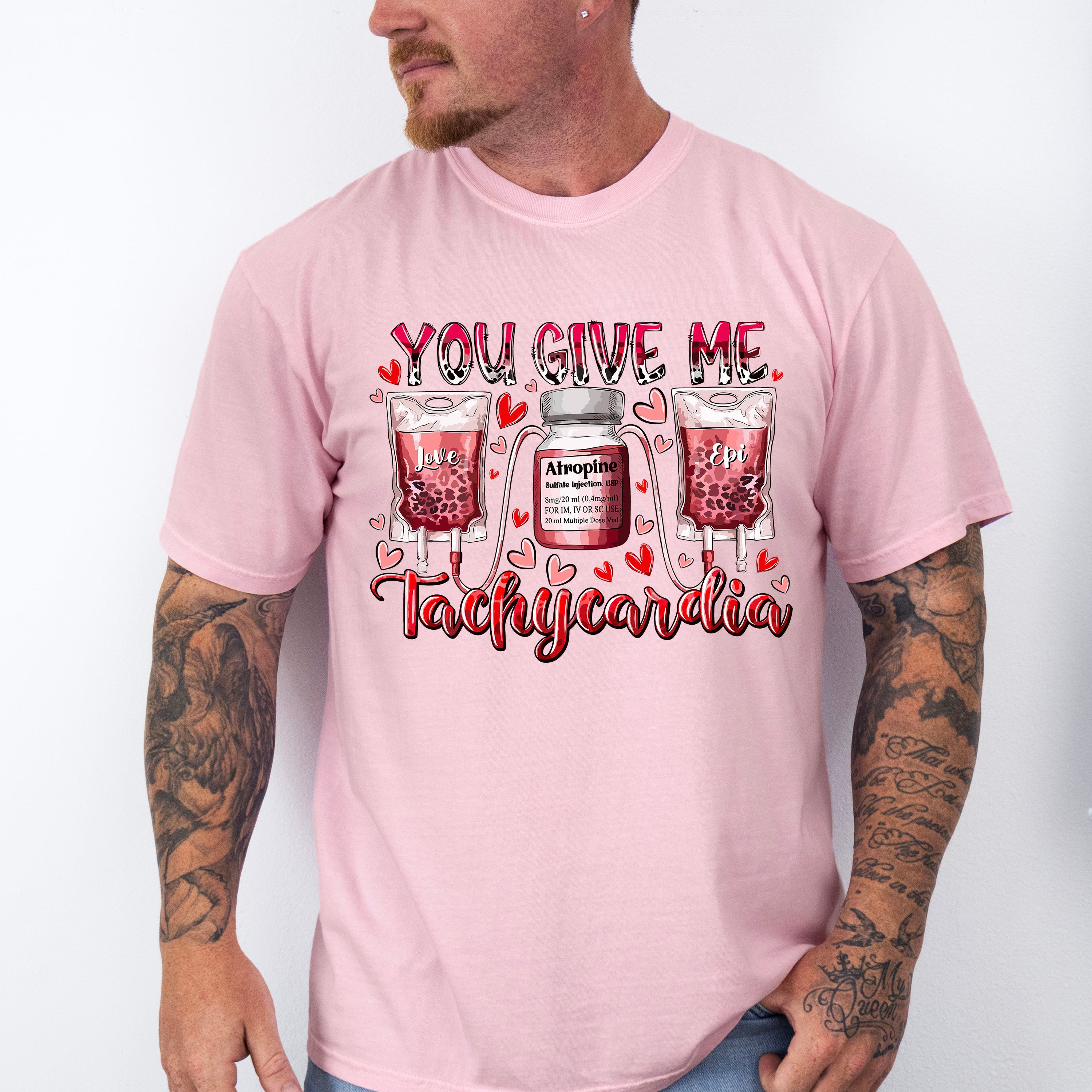 Tachycardia Valentine Theme T-shirt, Hoodie, Sweatshirt