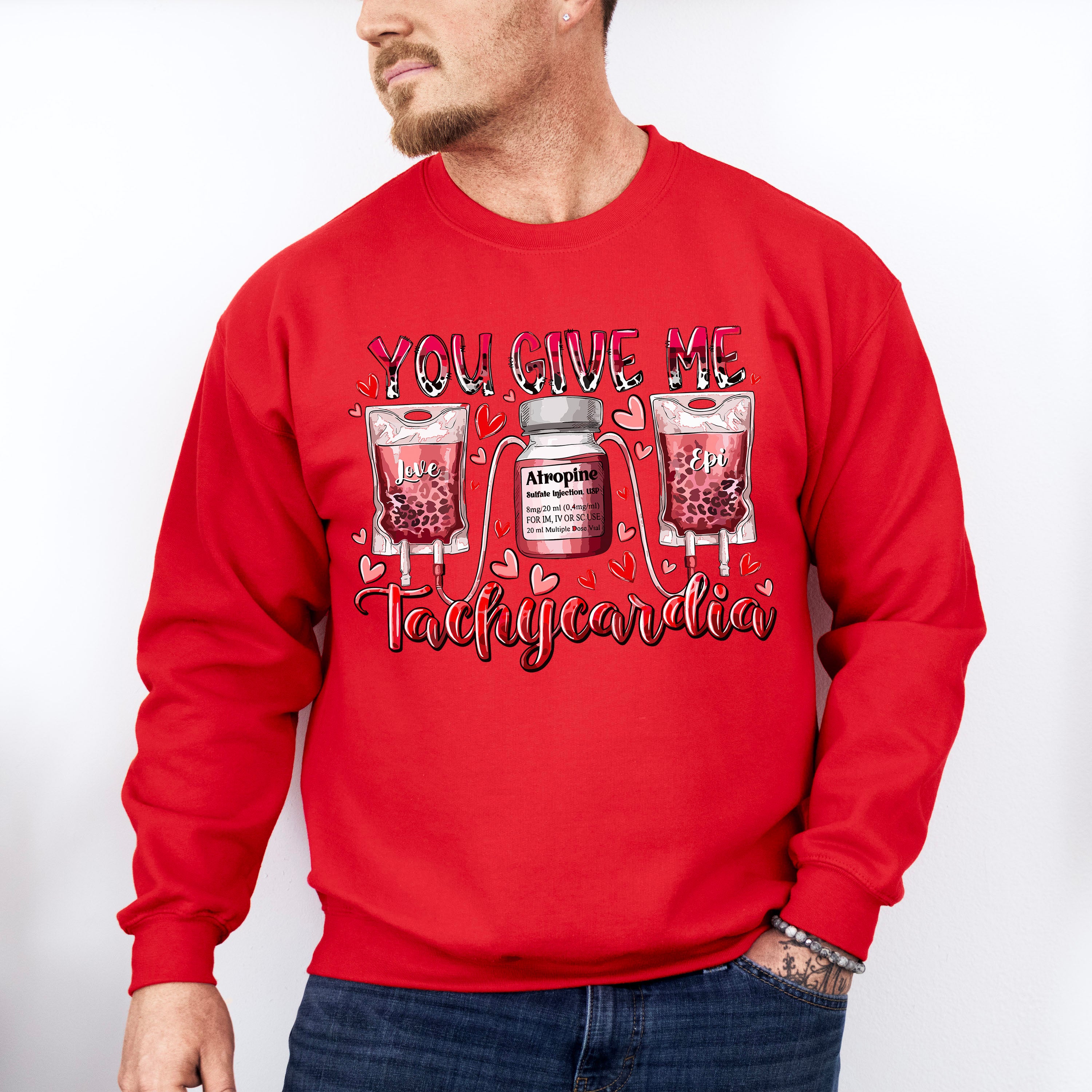 Tachycardia Valentine Theme T-shirt, Hoodie, Sweatshirt