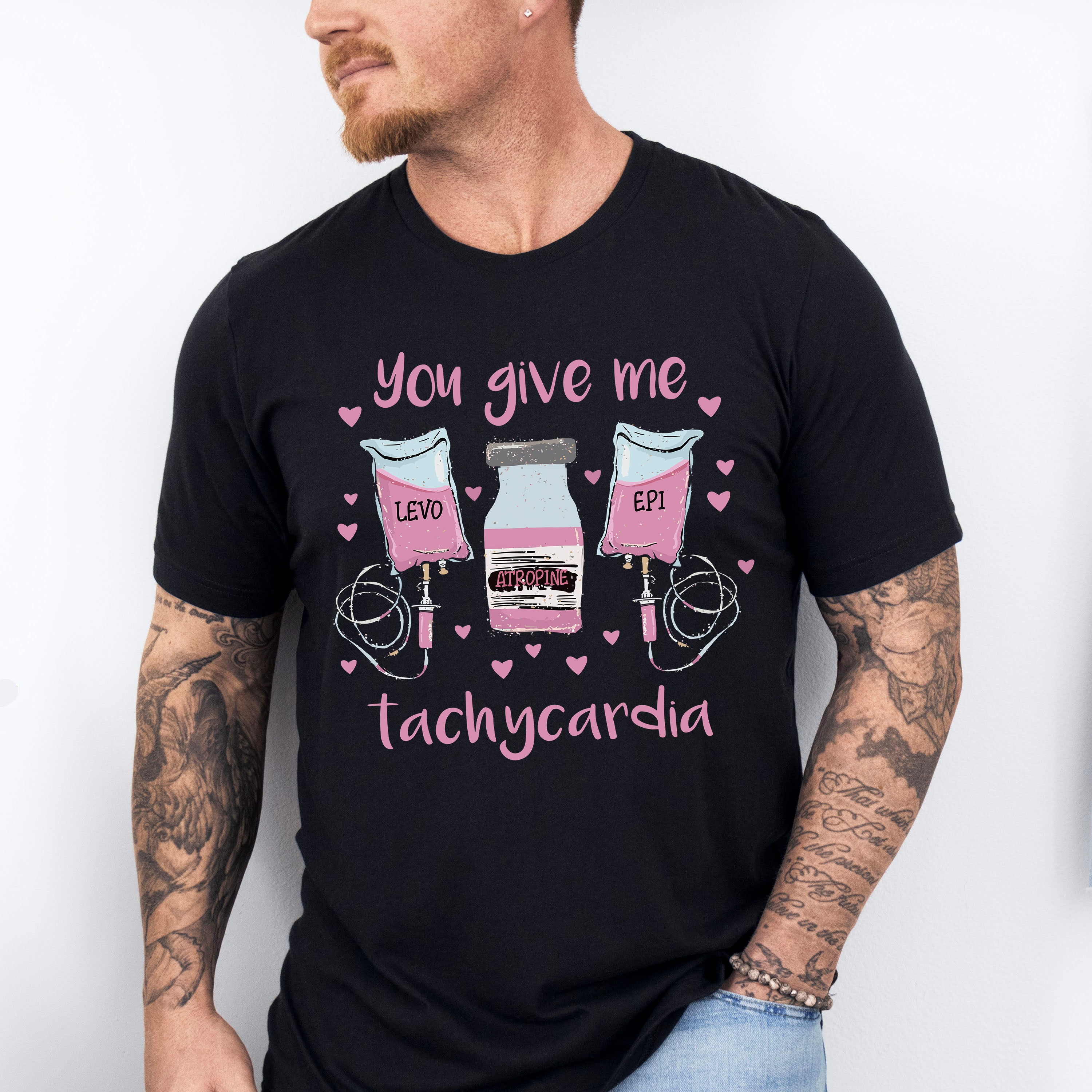 Tachycardia Valentine Theme T-shirt, Hoodie, Sweatshirt